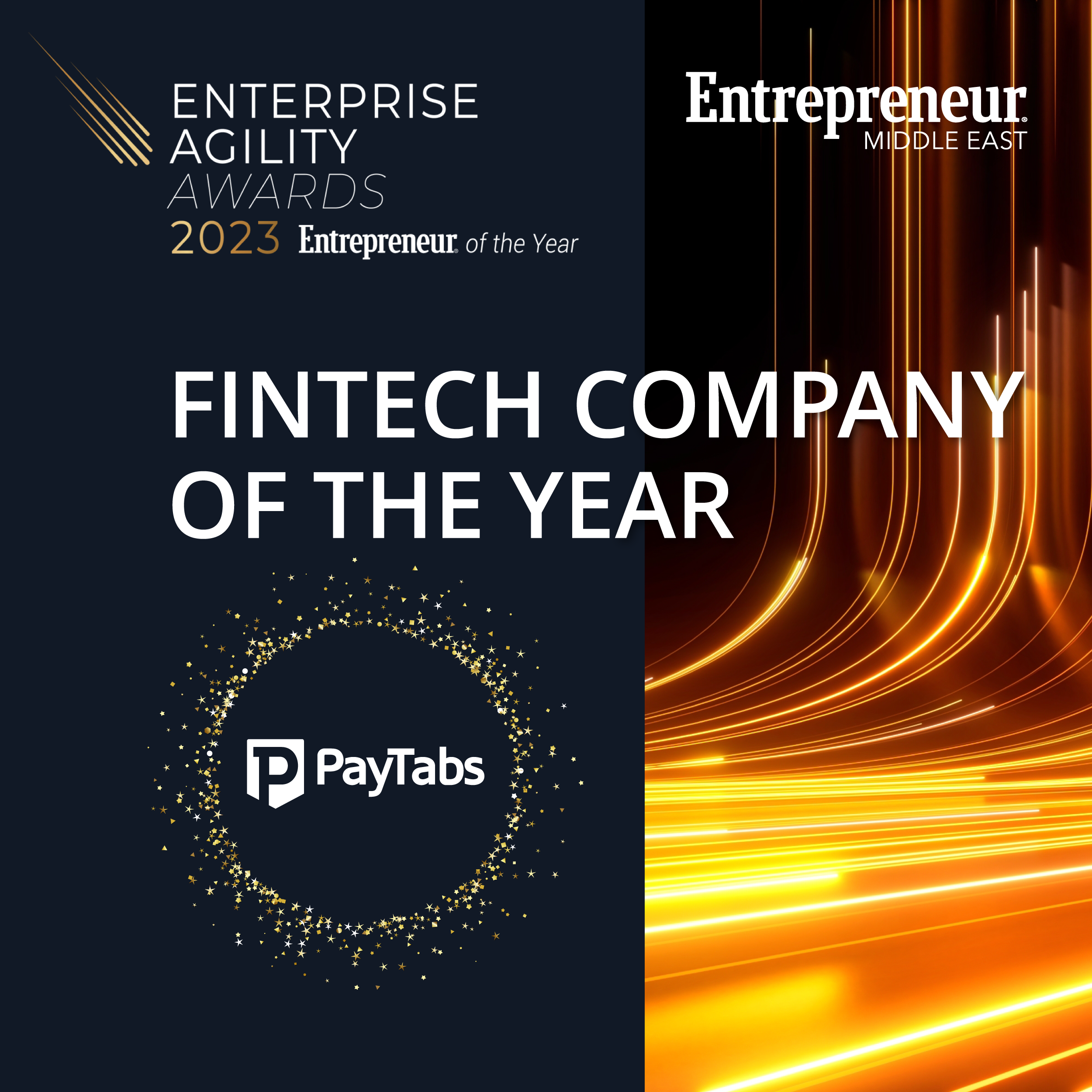 PayTabs: Fintech Company of the Year 2023
