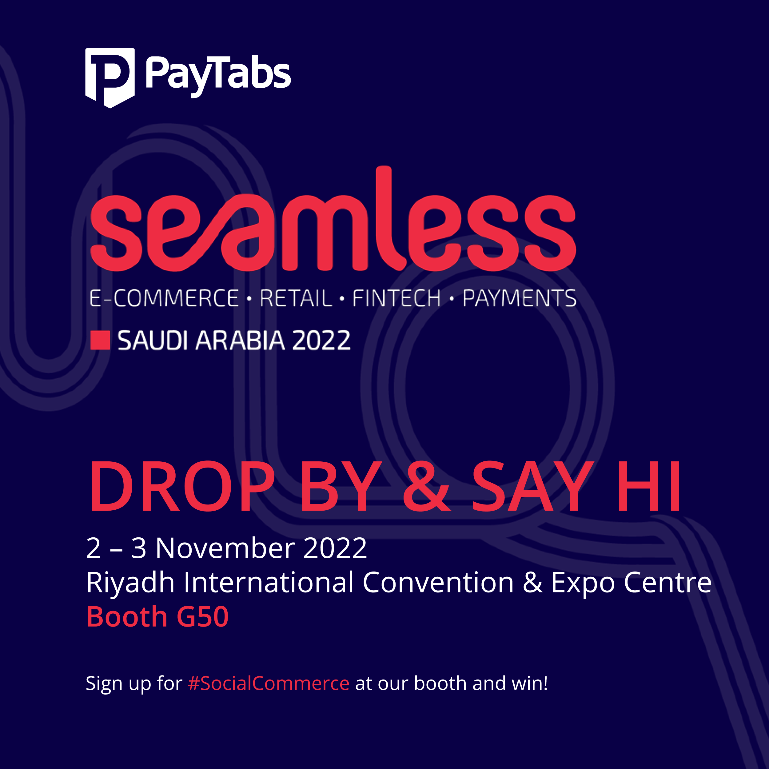 PayTabs showcases at Seamless KSA: 2-3 Nov