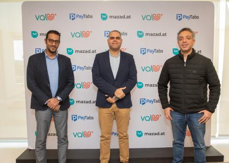 valU and PayTabs Egypt partner with Mazadat