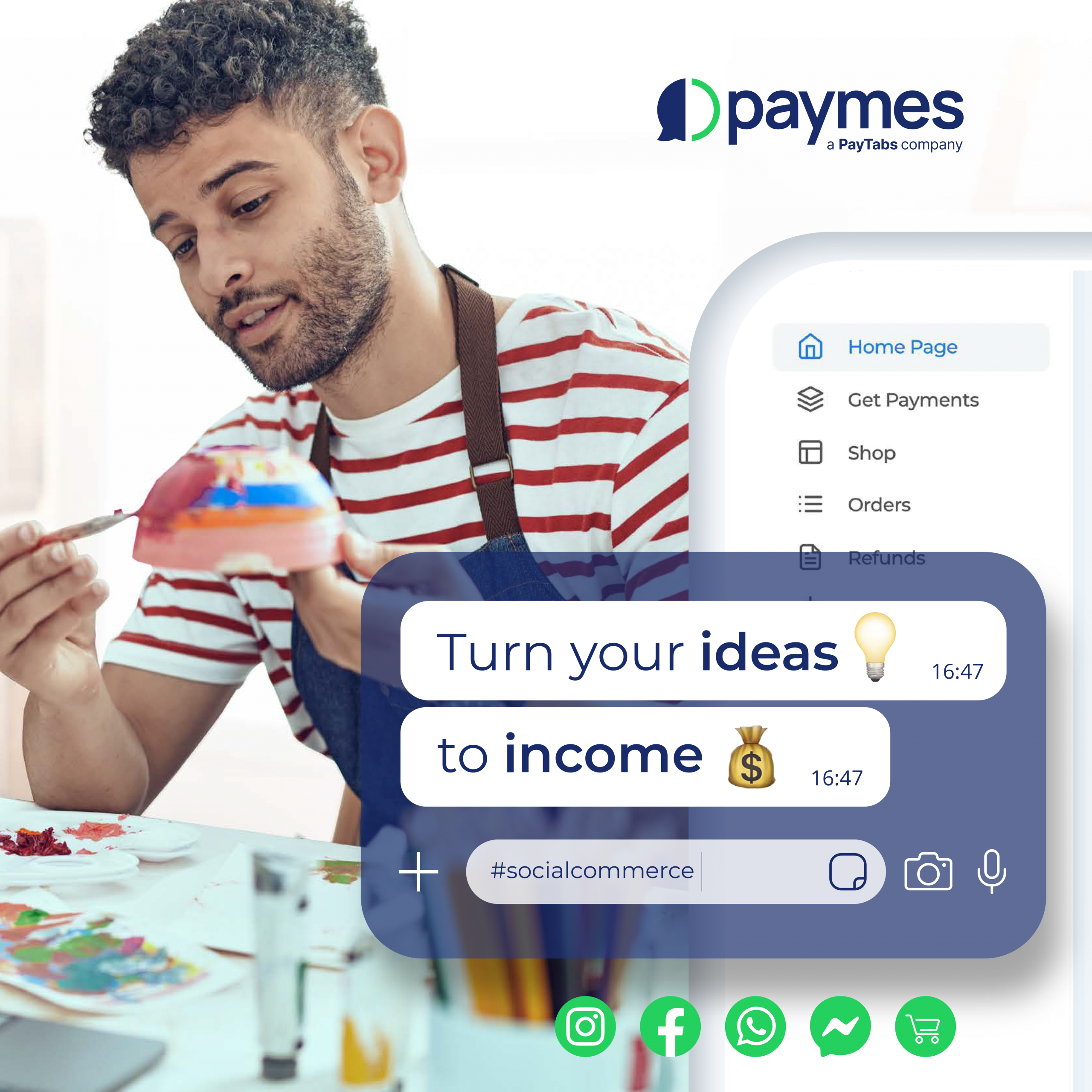 Paymes is a solution for small businesses and freelancers
